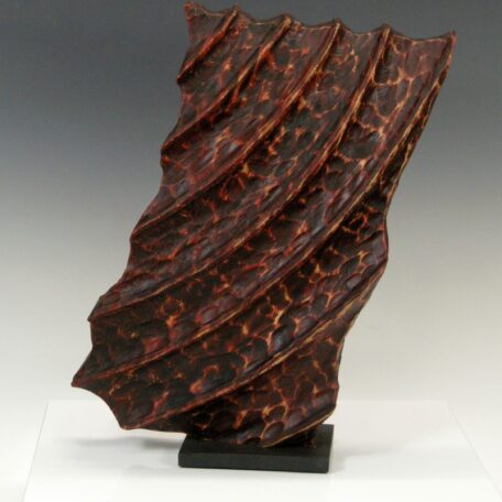 Dragon's Fire, oak Red & Black, 17x12x5