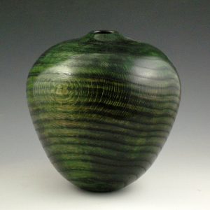 Oval Green Vessel
