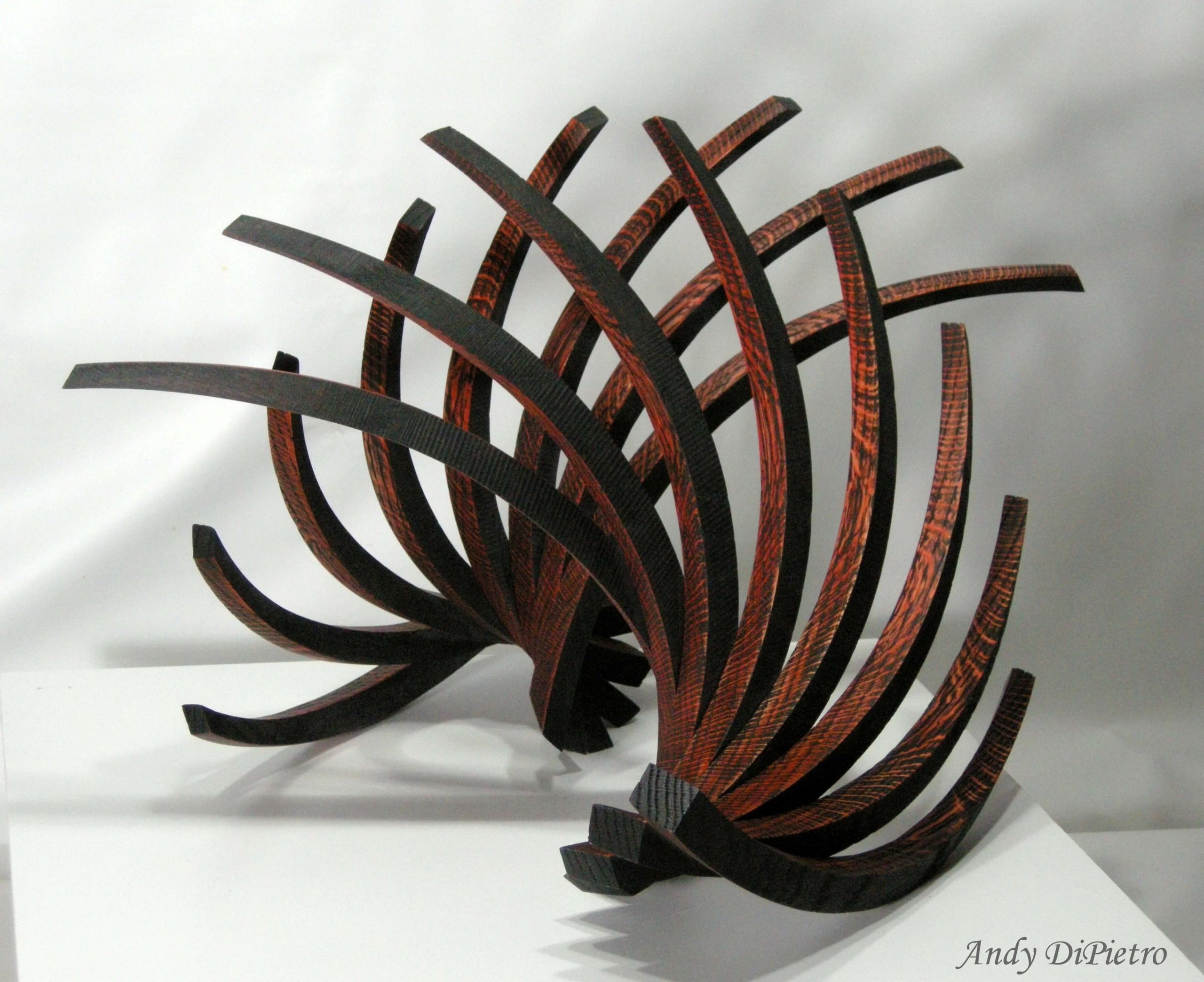 Wood art sculptures, Spiral Sculptures